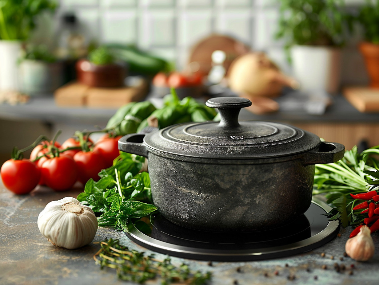 cocotte fonte induction